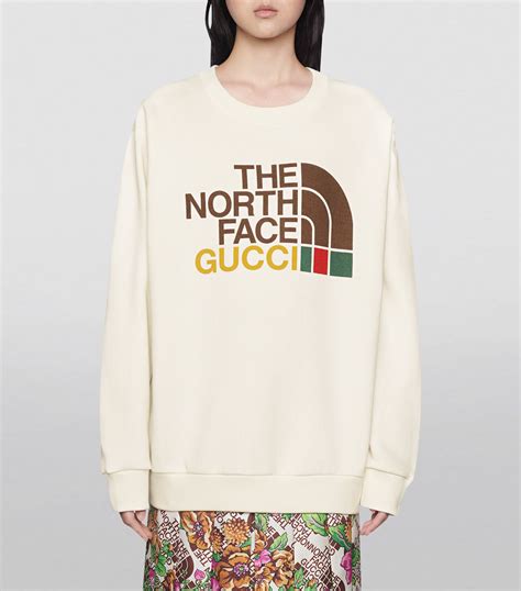 north face x gucci sweatshirt|gucci north face price.